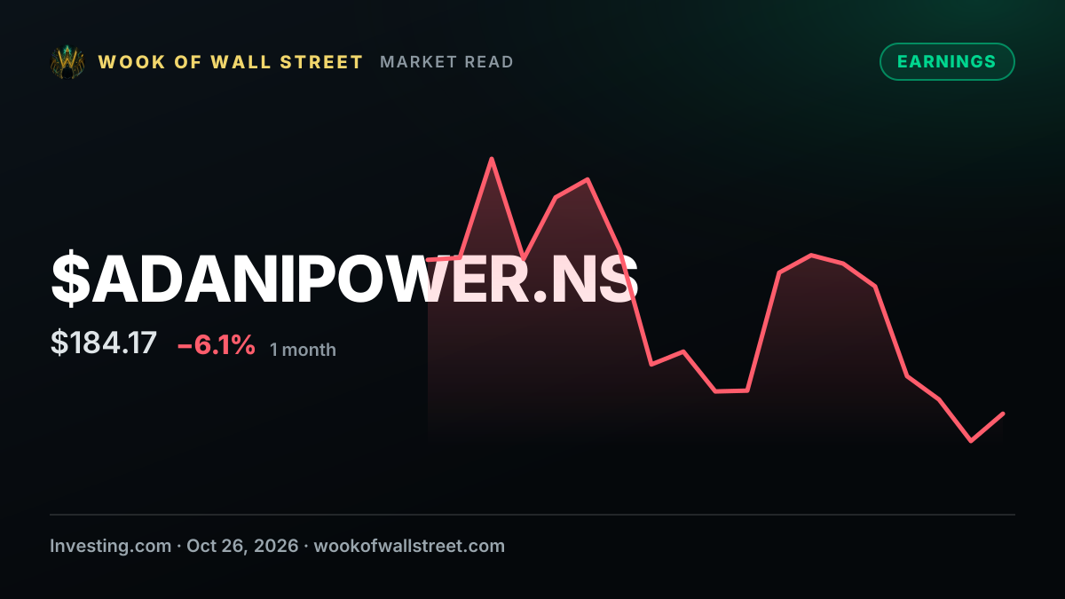Earnings call transcript: Adani Power Q2 2026 revenue beats as profit jumps — story artwork
